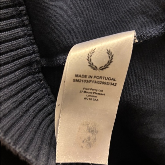 Fred Perry X Raf Simons Short Sleeve Ribbed cuff tee - Picture 7 of 8